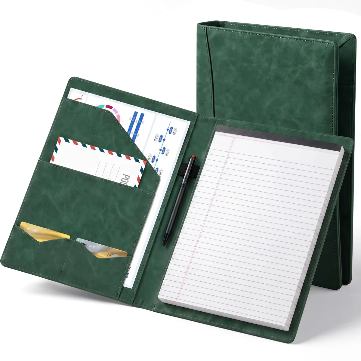 Koogel Padfolio with Clipboard, 13 x 10 in