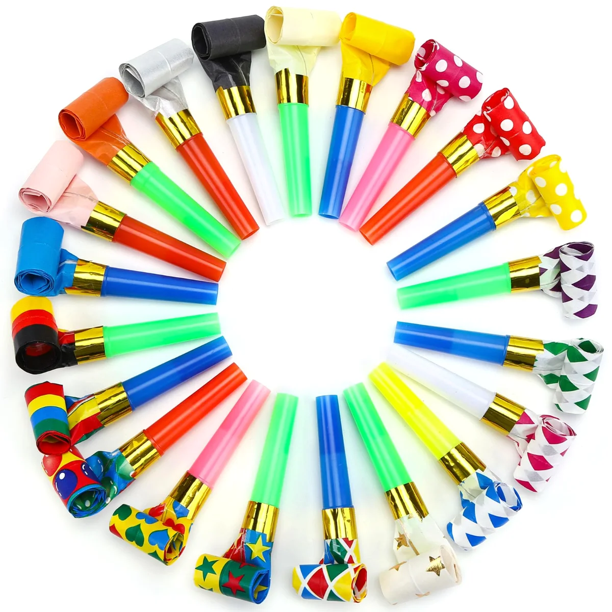Koogel Party Blowers, 100 Count